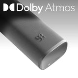 MOON Quintet Soundbar 5.1.2 Physical Channels Dolby Atmos Wireless Surround Speakers 8-inch Subwoofer HDMI 2.1, eARC, 4K, 120Hz Speakers Moon 