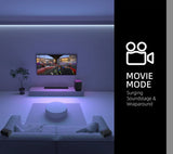 MOON Quintet Soundbar 5.1.2 Physical Channels Dolby Atmos Wireless Surround Speakers 8-inch Subwoofer HDMI 2.1, eARC, 4K, 120Hz Speakers Moon 