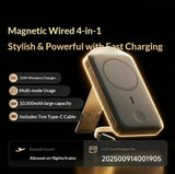 MOVA-AEFD A2007 10000mAh 35W Magnetic Power Bank Portable Charger Built-in Type-C Cable Power Bank MOVA-AEFD 