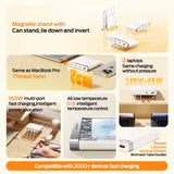 MOVESPEED 165W GaN Desktop Charger, Multi-Port USB-C Fast Charging Station Charging Station Movespeed 