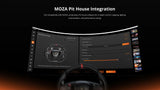 MOZA Racing x Automobili Lamborghini Revuelto Sim-Racing Steering Wheel Game Racing Steering Wheel Pedal Moza 