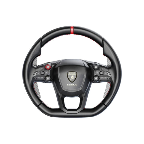 MOZA Racing x Automobili Lamborghini Revuelto Sim-Racing Steering Wheel Game Racing Steering Wheel Pedal Moza 