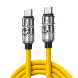 Nubia 6A PD3.1 C to C Fast Charging Data Cable With MFi Certification 150cm Charging and Data Cable Nubia Yellow 