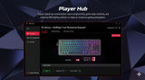 Nubia Redmagic Ice Domain Mechanical Keyboard Mechanical Keyboard Nubia 
