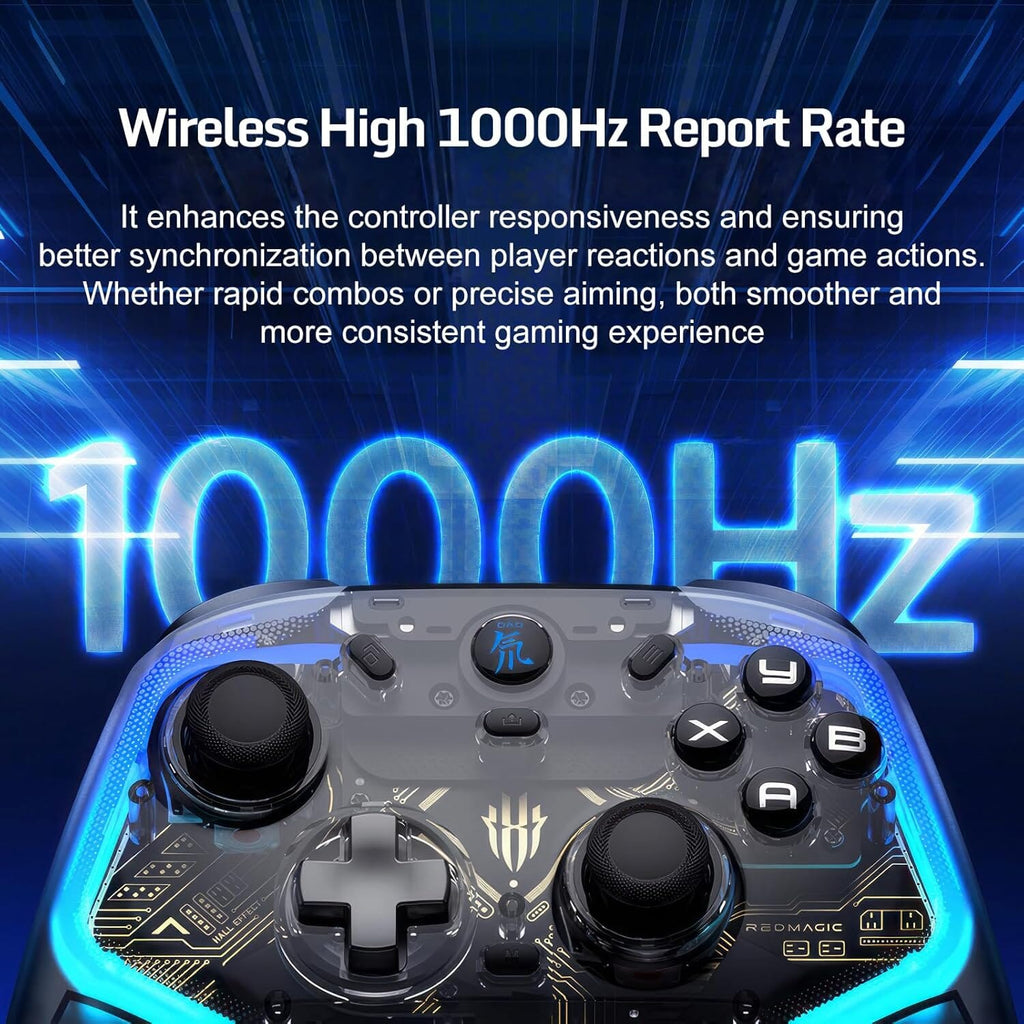 Nubia RedMagic PC Controller Wireless Bluetooth Controller with RGB ...