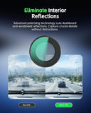 OfeooAi CPL Filter for 70mai M500/Omni X800/A510/A500S/A800/A800S, Polarizer Lens for Dashcam, Reduces Haze and Glare for Sharper Daytime and Nighttime Camera lens OfeooAi 