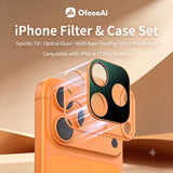 OfeooAi Magnetic Camera Lens Filters for iPhone 17 Pro / 17 Pro Max, CPL, ND, UV and Star4x Lens Filters OfeooAi 