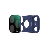 OfeooAi Magnetic Camera Lens Filters for iPhone 17 Pro / 17 Pro Max, CPL, ND, UV and Star4x Lens Filters OfeooAi ND32 Lens Iphone 17 Pro Blue