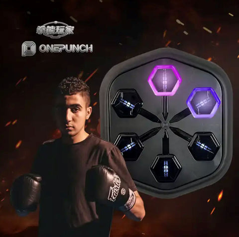 ONEPUNCH Top Music Boxing Trainer Boxing Machine Electronic Musical Punching  Pads Game