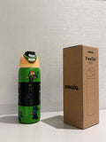 Owala FreeSip Tumbler 24oz Green Cube Man Stainless Steel Insulated Water Bottle Water Bottle Owala 