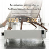 Panasonic DS-A216CCW Graphene Baseboard Heater with Smart Voice Remote Control, Timer, and Night Light Heater Panasonic 