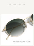 PARZIN Vintage Round Sun Glassses For Men Sunglasses Women UV Protection Shades Sunglasses Parzin 