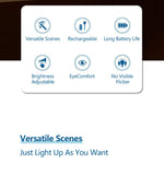 Philips LED Magnetic Lamp 66143 Study Table Reading Lamp USB Type-C Rechargeable EyeComfort Portable Desk Light 1800mAH 5W Magnetic Reading Lamp Philips 