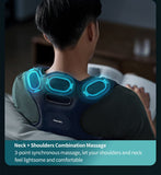 Philips Shoulder Massager with Posture Corrector Back Brace for Posture Support Fast Heating High-Frequency Vibration Massage 3 Massage Model Relief Upper Back Pain Back Massager Philips 