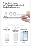 Pinqiu 4.99mm Ultra-thin Magnetic Wireless Charging Bank with Apple Find My Location Function Power Bank Pinqui 