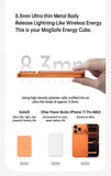 Pinqiu SolidX 5000mAh Magnetic Wireless Qi2 Power Banks Power Bank Pinqui 