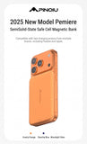 Pinqiu SolidX 5000mAh Magnetic Wireless Qi2 Power Banks Power Bank Pinqui 