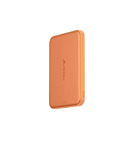 Pinqiu SolidX 5000mAh Magnetic Wireless Qi2 Power Banks Power Bank Pinqui Orange 