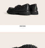 PIPG Men's Premium Hand-Crafted 100% leather Casual Low-Top Deck Shoes Black Casual Shoes PIPG 