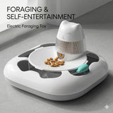 Popocola Cat Toys For Self-Entertainment, Treat Dispenser Mini Toy. Cat Feeder Popocola 