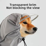 Popocola Dog Raincoat, Pet Belly Protection Cloak Four-Legged Waterproof Full-Cover Corgi Small Dog Raincoat Dog Raincoat Popocola 