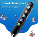 Portable Smart Scanner Pen G508 Large Screen 112 Languages Online Translation Text Scanning Reading Voice Scan Translator Device Translation Pen Furper 