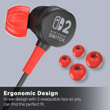 PowerA Wired Earbuds for Nintendo Switch 2 Wired Earbuds Nintendo 