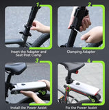 P.wheel Bicycle Electric Booster Bicycle Auxiliary Tool Bicycle Conversion Electric Bicycle Auxiliary Kit Bicycle Auxiliary Tool P.Wheel 