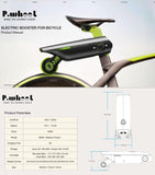 P.wheel Bicycle Electric Booster Bicycle Auxiliary Tool Bicycle Conversion Electric Bicycle Auxiliary Kit Bicycle Auxiliary Tool P.Wheel 