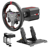 PXN VD6 Direct Drive Racing Wheel and W DS R2 Steering Module with Pedals Bundle for PC Game Racing Steering Wheel Pedal PXN 