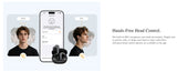 QCY MeloBuds N65, 60dB Adaptive ANC, Spatial Audio | Head Gesture Control | 8‑Mic Clear Calls | Hi‑Res & LDAC | Bluetooth 6.0 | IPX5 | Up to 11H Battery Wireless Earphones QCY 