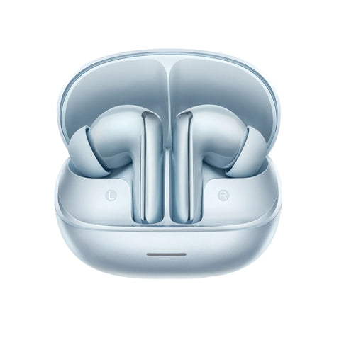 QCY MeloBuds N65, 60dB Adaptive ANC, Spatial Audio | Head Gesture Control | 8‑Mic Clear Calls | Hi‑Res & LDAC | Bluetooth 6.0 | IPX5 | Up to 11H Battery Wireless Earphones QCY Blue 