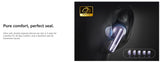 QCY MeloBuds N70 Wireless Earbuds , Bluetooth 6.0, 56dB ANC, LDAC Hi-Res, HT18 Wireless Earphones QCY 