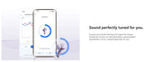 QCY MeloBuds N70 Wireless Earbuds , Bluetooth 6.0, 56dB ANC, LDAC Hi-Res, HT18 Wireless Earphones QCY 