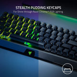 Razer Blackwidow V3 Mini Hyperspeed - Phantom Edition - Yellow Switch - Wireless 65% Mechanical Gaming Keyboard with Chroma RGB Gaming Keyboard Razer 