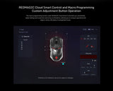 REDMAGIC Bluetooth Gaming Mouse 1S,Tri-Mode Mouse Gaming with 26000 DPI,PC Gaming Mice with RGB Backlit Gaming Mouse RedMagic 