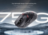REDMAGIC Bluetooth Gaming Mouse 1S,Tri-Mode Mouse Gaming with 26000 DPI,PC Gaming Mice with RGB Backlit Gaming Mouse RedMagic 