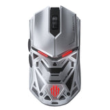 REDMAGIC Bluetooth Gaming Mouse 1S,Tri-Mode Mouse Gaming with 26000 DPI,PC Gaming Mice with RGB Backlit Gaming Mouse RedMagic Silver Wing White 