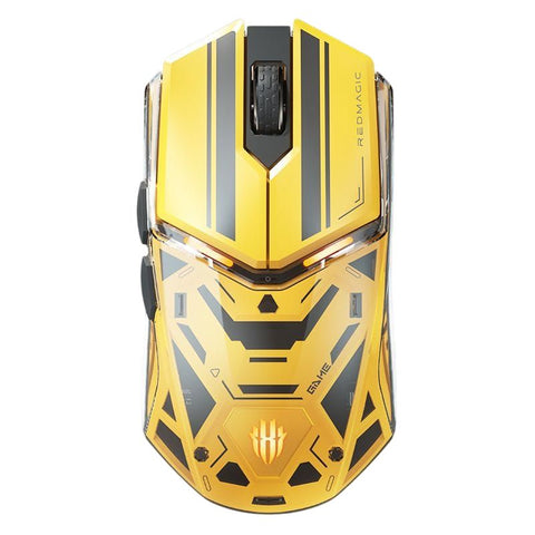 REDMAGIC Bluetooth Gaming Mouse 1S,Tri-Mode Mouse Gaming with 26000 DPI,PC Gaming Mice with RGB Backlit Gaming Mouse RedMagic Super Version 