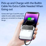 REMAX RPP-603 20000mAh Power Bank 20W+22.5W with Type-C and iP Cable Power Bank Remax 