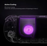Retroid Pocket 6 Handheld, Android handheld with Snapdragon 8 Gen 2, 120Hz AMOLED screen Gaming Handheld Retroid pocket 
