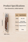 RIMEI DR 1303 Premium Carbon Steel & Wood Nail Clipper Nail Clipper RIMEI 
