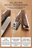 RIMEI DR 1303 Premium Carbon Steel & Wood Nail Clipper Nail Clipper RIMEI 