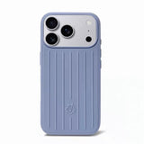 RIMOWA Aluminium iPhone 17 Pro & Pro Max Case Premium Protection With Groove Design. iPhone Cases Rimowa Iphone 17 Pro Blue 
