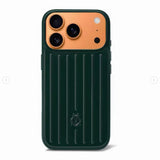 RIMOWA Aluminium iPhone 17 Pro & Pro Max Case Premium Protection With Groove Design. iPhone Cases Rimowa Iphone 17 Pro Green 