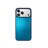 RIMOWA Aluminium iPhone 17 Pro & Pro Max Case Premium Protection With Groove Design. iPhone Cases Rimowa Iphone 17 Pro Max Blue 