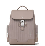 RIMOWA Never Still - Canvas Flap Full-Grain Leather Backpack Backpack Rimowa Taupe Beige 