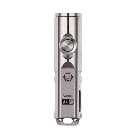 RovyVon Aurora A4 Pro USB-C Titanium Keychain Flashlight Flashlight/Torch RovyVon 650 Lumens/ 6500K Color Temp 