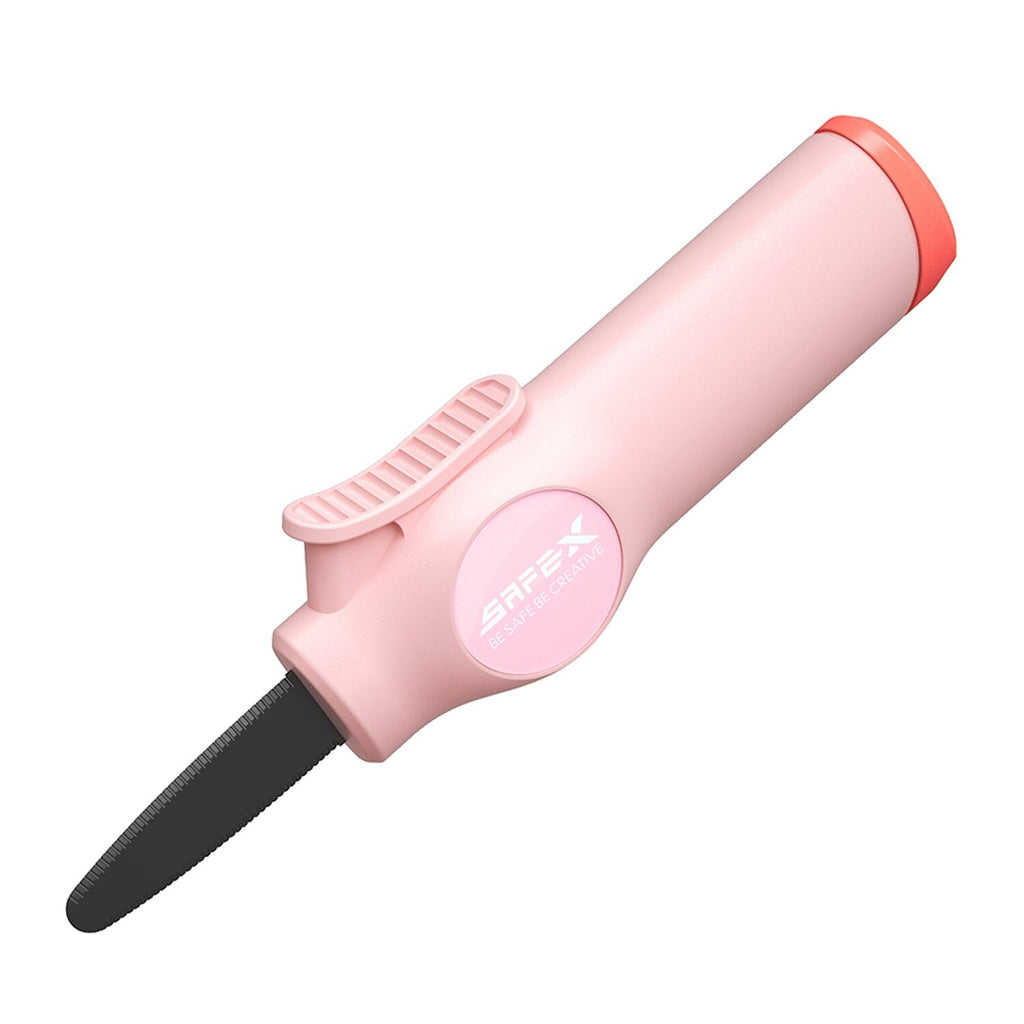 Safex Carton Box Cutter Innovative Safety Metal Blade cutter Safex Pink