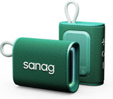 Sanag M13S Pro Pocket Portable Bluetooth Speaker With RGB Light Speakers Sanag Green 